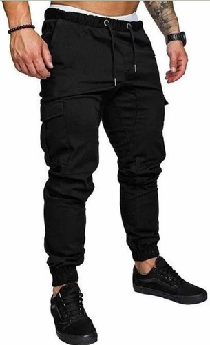 Pantalon Cargo Hombre Gabardina Elastizada Talle 48 Oferta