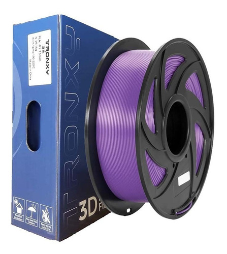 Filamento 3d Pla Tronxy De 1.75mm Y 1kg Morado