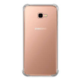 Capa Capinha Case Anti Shock Para Samsung Galaxy J4 Plus Cor Transparente Liso