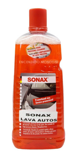 Shampoo Auto Sonax Brillo Concentrado Con Cera Ph Neutro 2l