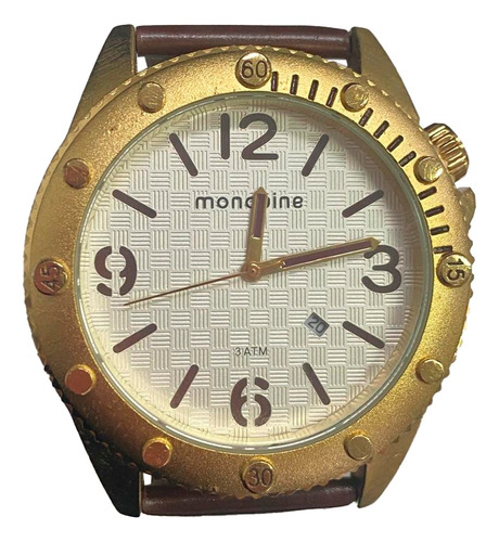 Relógio Masculino Mondaine Pulseira De Couro 76411gpmgdh2
