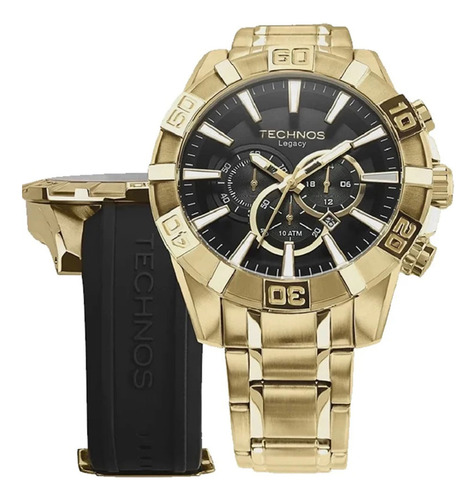 Relógio Technos Legacy Troca Pulseira Masculino Js26aet/t1p