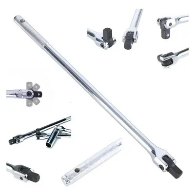 Maneral Dado Cuadro 1\u002F2'' Mango Articulado 45cm De Acero Pla | MercadoLibre