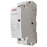 Contactor Modular 1 Din Bipolar 25a 220v Baw