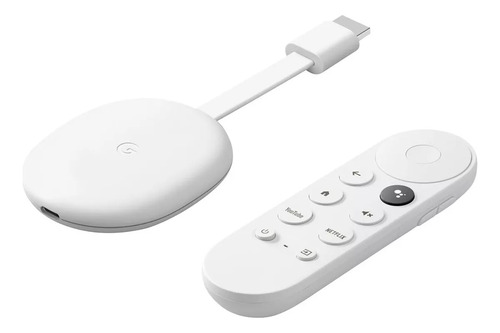 Google Chromecast 4 4k 8gb Con 2gb Ram C/remoto - Premium