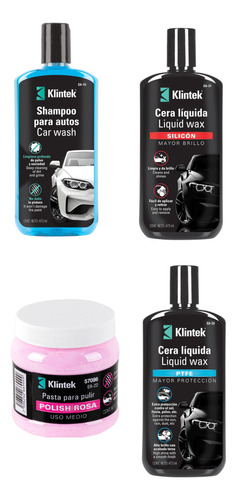 4pz Pulir Shampoo Para Auto Polish Elimina Rayones Camioneta
