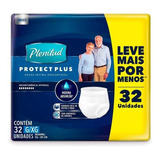 Plenitud Protect Plus Roupa Intima  G/xg 32 Un Incontinência Severa