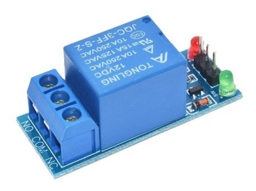 Rele 12v 1ch Modulo Para 220v 10a Arduino Itytarg