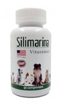 Silimarina Vitanimal 90 Comprimidos Suplemento Perro Y Gato