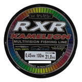 Nylon Pesca Balsax Rxr Kameleo 0,45mm 100mt 21kg Dark Rubin 