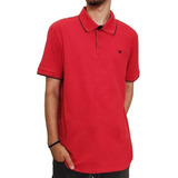 Camisa Polo Hering Masculina Piquet Board Vermelha 036h7ben