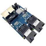 Switch Placa Metro Gigabit 1000mb Gbic A B-2p Rj45(3unid)