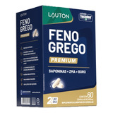 Feno Grego Premium Testofen® + Zma + Boro 60 Caps - Lauton