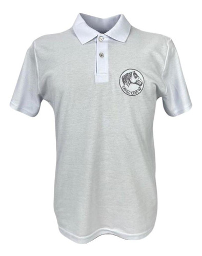 Camiseta Polo Masculina Para Rodeio Torneio De Laço Comprido