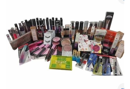 Lote Cosméticas Maquillaje Mayoreo Marcas Americanas 73 Pz