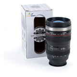 Termo Taza 400ml Forma Lente Camara Boquilla Origi