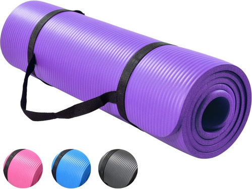 Tapete Yoga Grueso Ejercicios Pilates Relajacion Fitnes 10mm