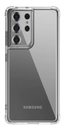 Carcasa Para Samsung S21 Ultra Transparente Reforzada