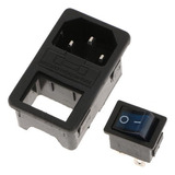 2x Soporte De Interruptor Led Iec320 C14 Entrada 5a