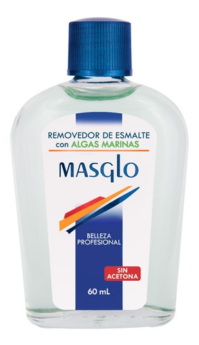 Removedor De Esmalte Masglo Algas Marin - mL a $232