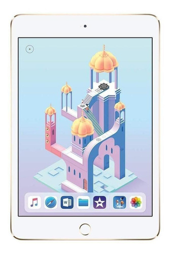 iPad  Apple  Mini 4th Generation 2015 A1538 7.9  128gb Gold E 2gb De Memória Ram