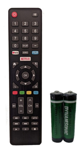 Control Para Atvio Smartv Modelo At-24ea20pl+ Pilas 