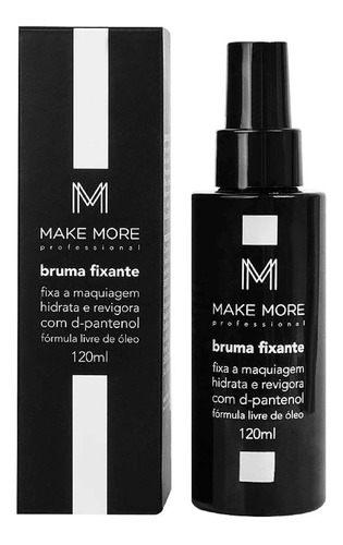 Bruma Fixante Make More 120ml Fixador De Maquiagem Fixadora