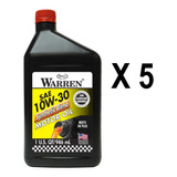 Aceite Motor Warren 10w30 Api Sn+ Semi-sintetico, 4.732 Lt