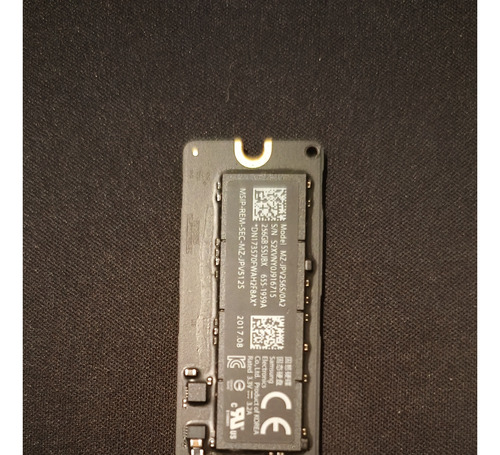 Macbook Air Disco Sólido Samsung Mz-jpv256r/0a2 256gb