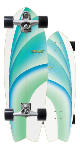 Zonazero Surfskate Longboard Carver Emerald Peak 30 C7