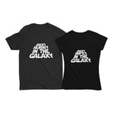 Playeras Dúo Pareja Para Esposos Galaxia Amor San Valentin