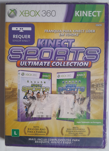 Jogo Kinect Sports Ultimate Collection Original Xbox360 Novo