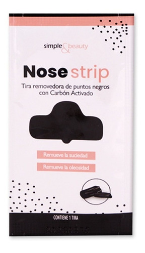 Banda Elimina Puntos Negros Nariz- Nose Strip- Simple&beauty Tipo De Piel Normal