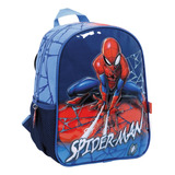 Mochila Spiderman Jardin 12¨ Hombre Araña Web Wabro Original