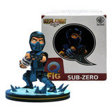 Sub Zero Mortal Kombat Q Fig Vinyl Wabro Originales 