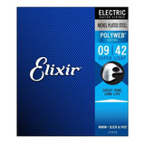 Juego De Cuerdas Elixir Para Guitarra Eléctrica  09/42 12000