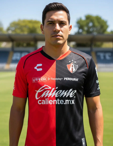 Jersey Original Charly Zorros Rojinegros Del Atlas Gdl Local