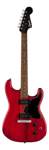 Squier Paranormal Strat-o-sonic, Crimson Red Transparent. Color Rojo Material Del Diapasón Laurel Orientación De La Mano Diestro