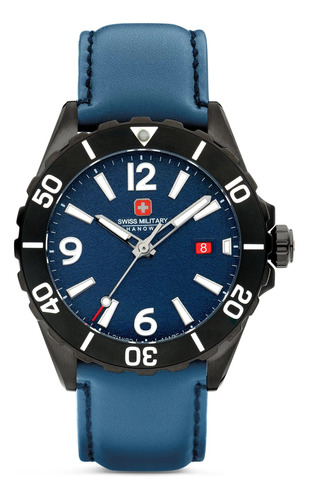 Reloj Swiss Military Smwgb0000250 Para Hombre Cristal Zafiro
