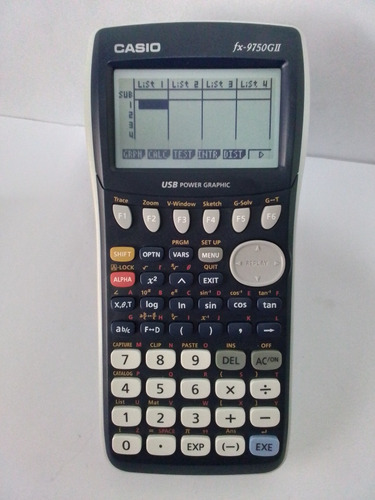 Calculadora Casio Fx 9750 Giii Grafica, Matrices,polinomios,