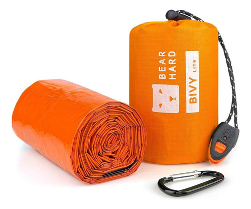 Saco De Dormir De Emergência Bivy Sack Survival Shelter 2