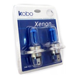 Lampara H4 Blue Vision Efecto Xenon Kobo 55w El Par