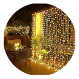 Cortina 6x2 Mts 480 Led Matrimonio Eventos Jardín Navidad