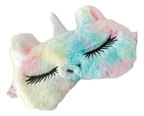 Tapa Ojos Unicornio Mascara Dormir Sleep Antifaz Peluche 