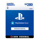 Gift Card Playstation Store 280 Reais Psn Plus Ps4 Ps5 Br