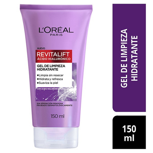 Gel De Limpieza Hidratante Ácido Hialurónico L' Oréal Paris