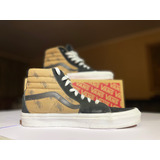 Zapatillas Vans Sk8 Hi Check Research Talla 41.0