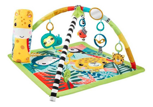 Fisher-price Gimnasio Para Bebés Animalitos De Selva 3 En 1 Color Multicolor