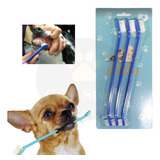 Pack 3 Cepillos De Dientes Para Mascotas Dental/ Codystore