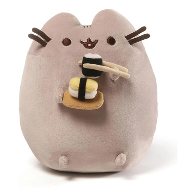 Peluche Pusheen Gato con Sushi 25cm Hipoalergénico | Envío gratis